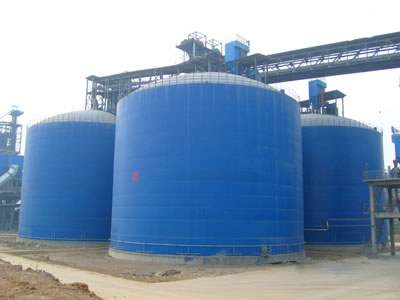 锦山镇水泥钢板库改造