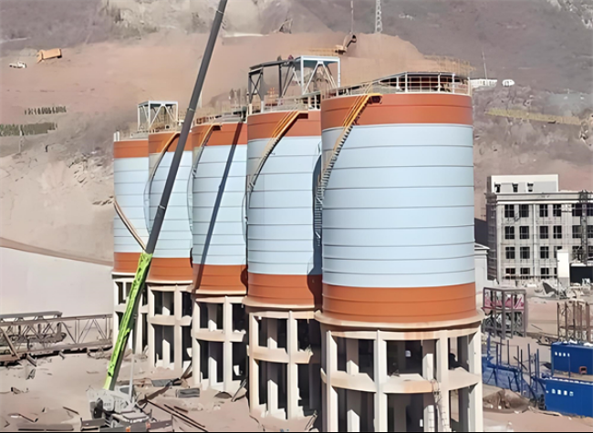 锦山镇高架钢板仓